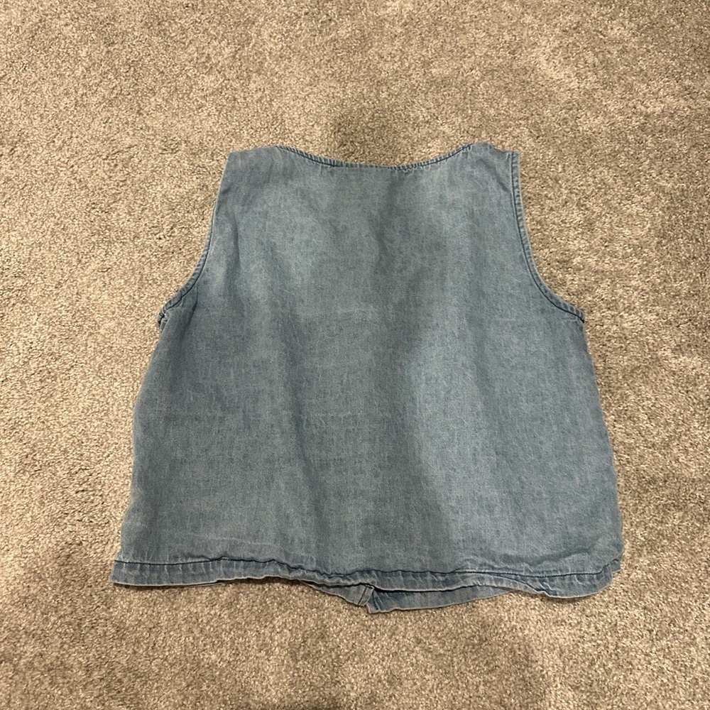Jungmaven Skyline Summer Denim Vest - Light / S - Picture 3 of 3